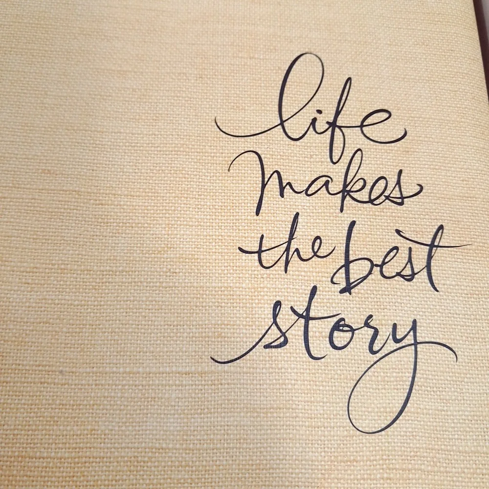 New Hallmark Scrapbook Life Makes The Best Story photo picture album post bound